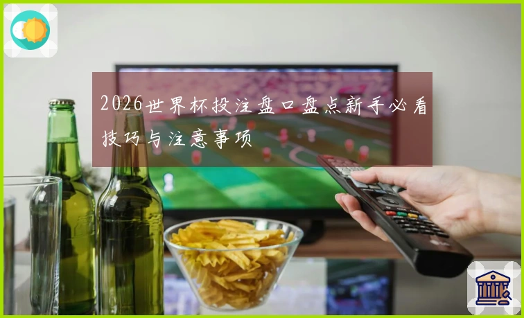 2026世界杯投注盘口盘点新手必看技巧与注意事项