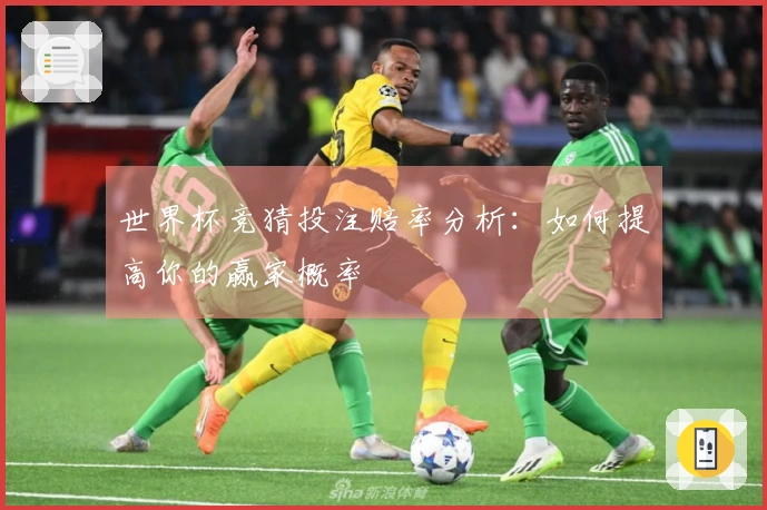 世界杯竞猜投注赔率分析：如何提高你的赢家概率