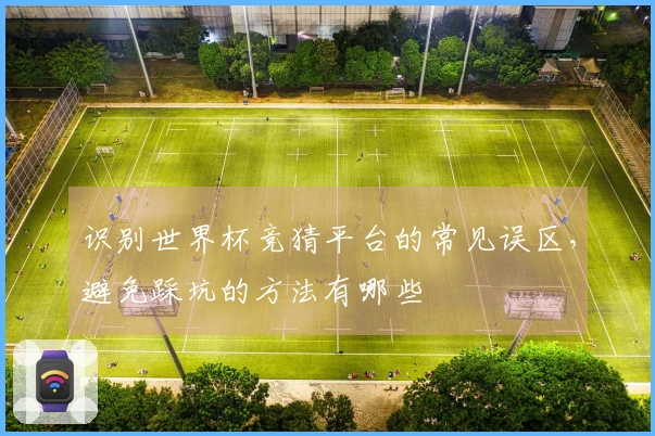识别世界杯竞猜平台的常见误区，避免踩坑的方法有哪些